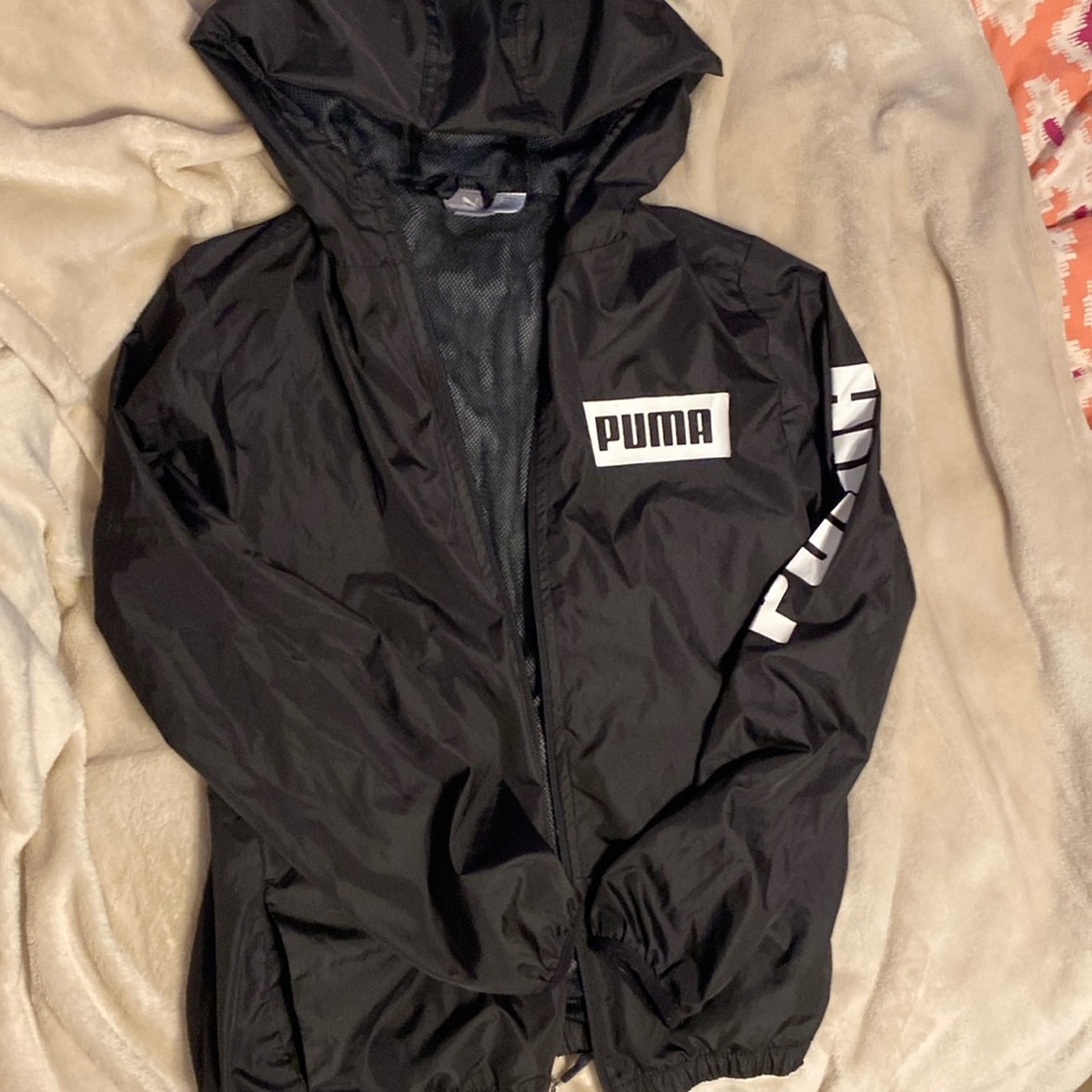 Boys puma rain coat 14/16
